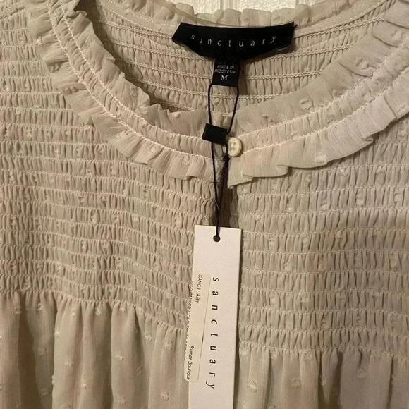 Nwt Sanctuary Wishmaker Cold Shoulder top - Picture 2 of 7